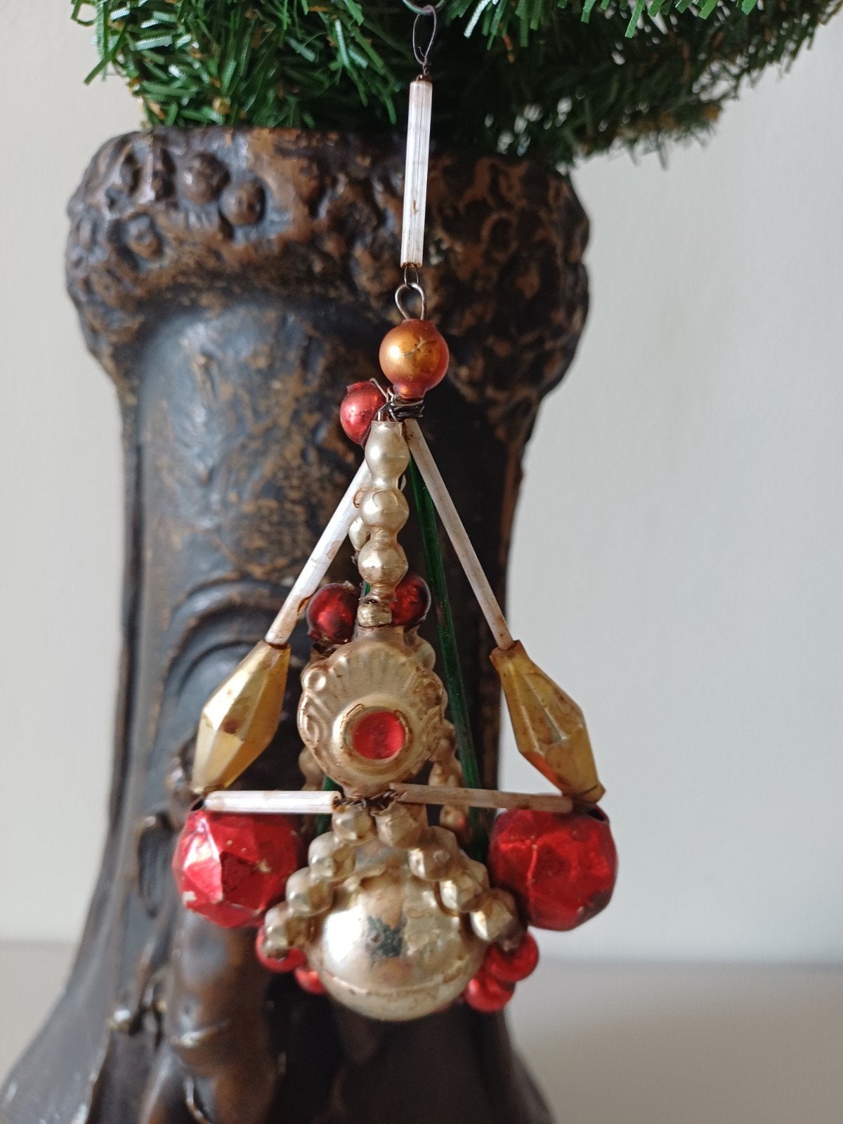 oude kerstbal, Diversen, Kerst, Ophalen of Verzenden