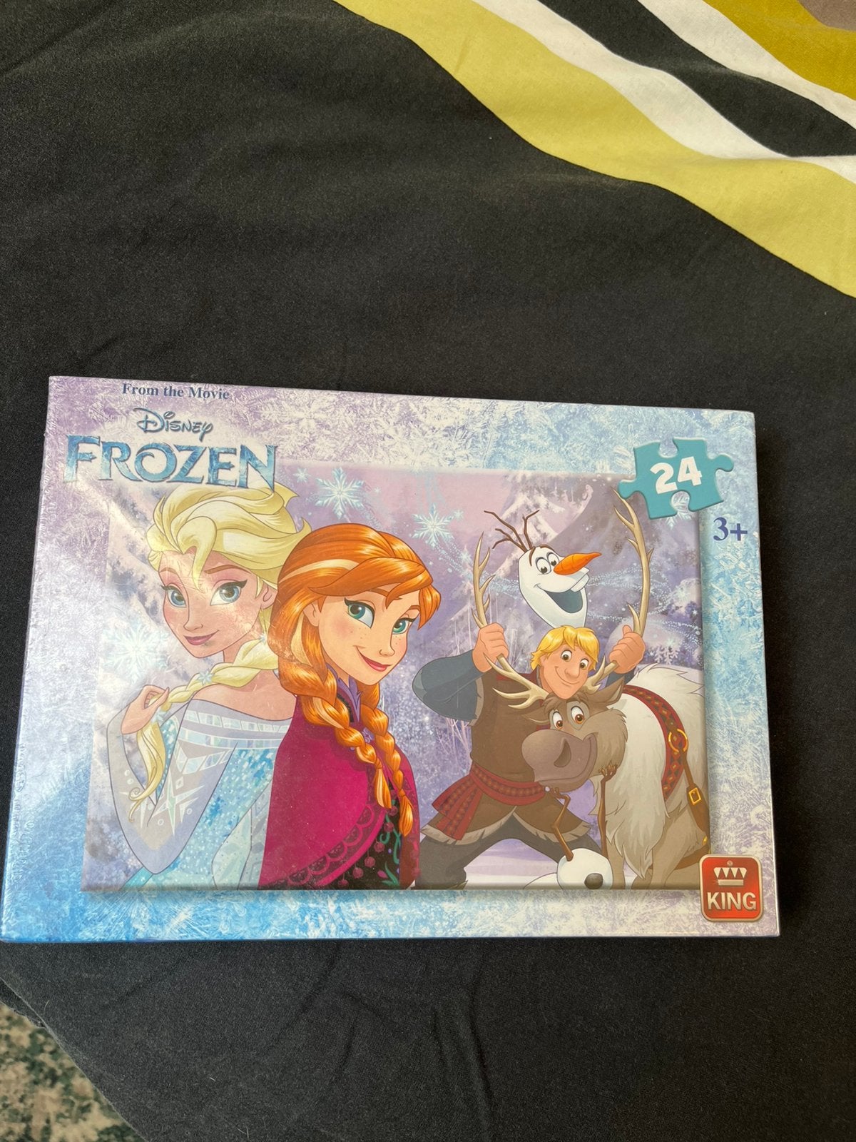 Frozen puzzel nieuw in folie, Ophalen of Verzenden, 10 tot 50 stukjes, Gebruikt, 2 tot 4 jaar