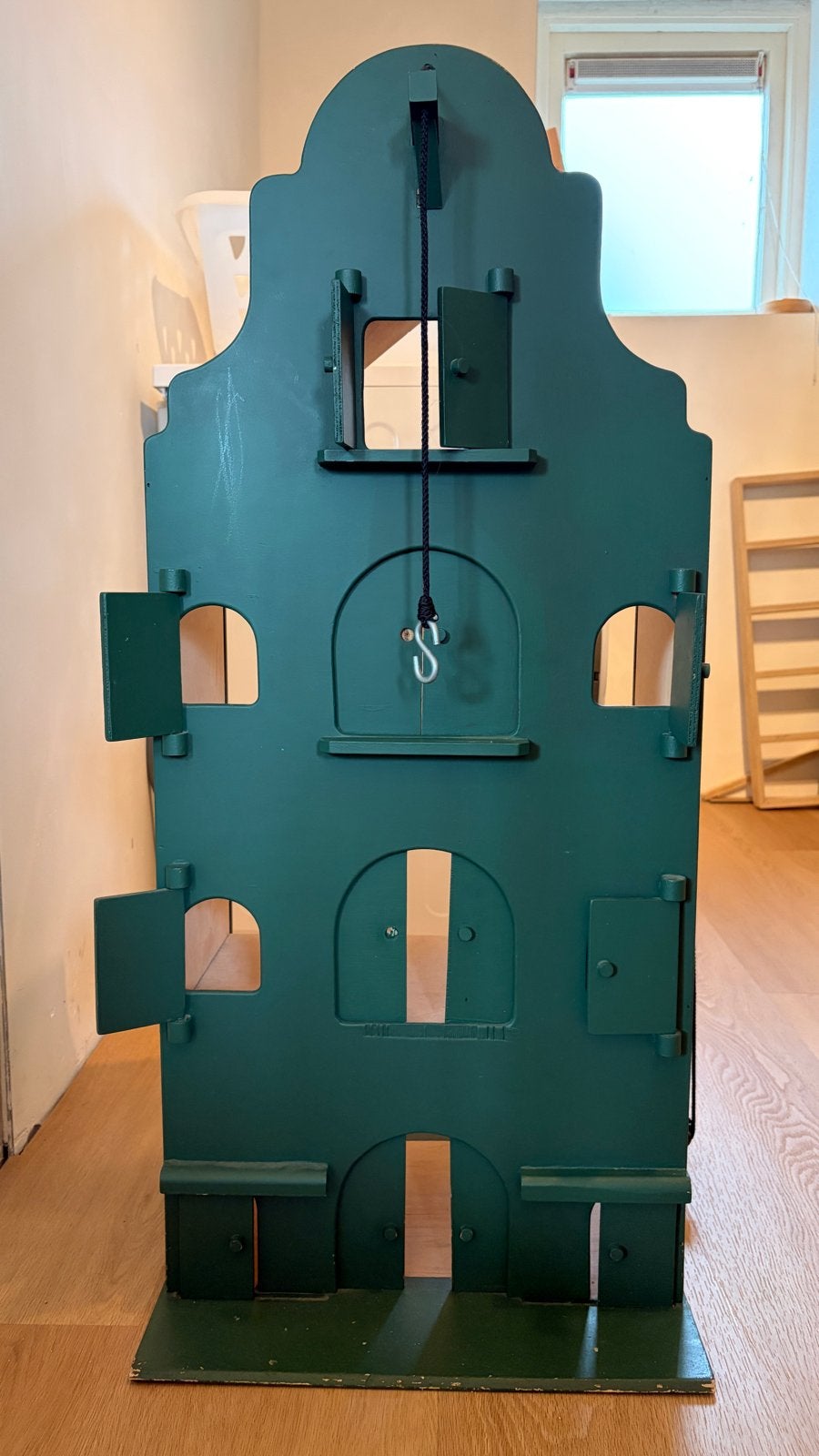 Poppenhuis/muizenhuis - Groen grachtenpand, Verzamelen, Ophalen, Gebruikt, Poppenhuis
