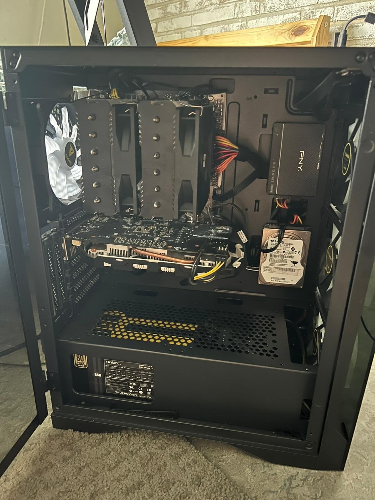 Foto 2 van Gaming PC Ryzen 5 5600, GTX 1060 6GB, 16GB DDR4, SSD500/HDD6