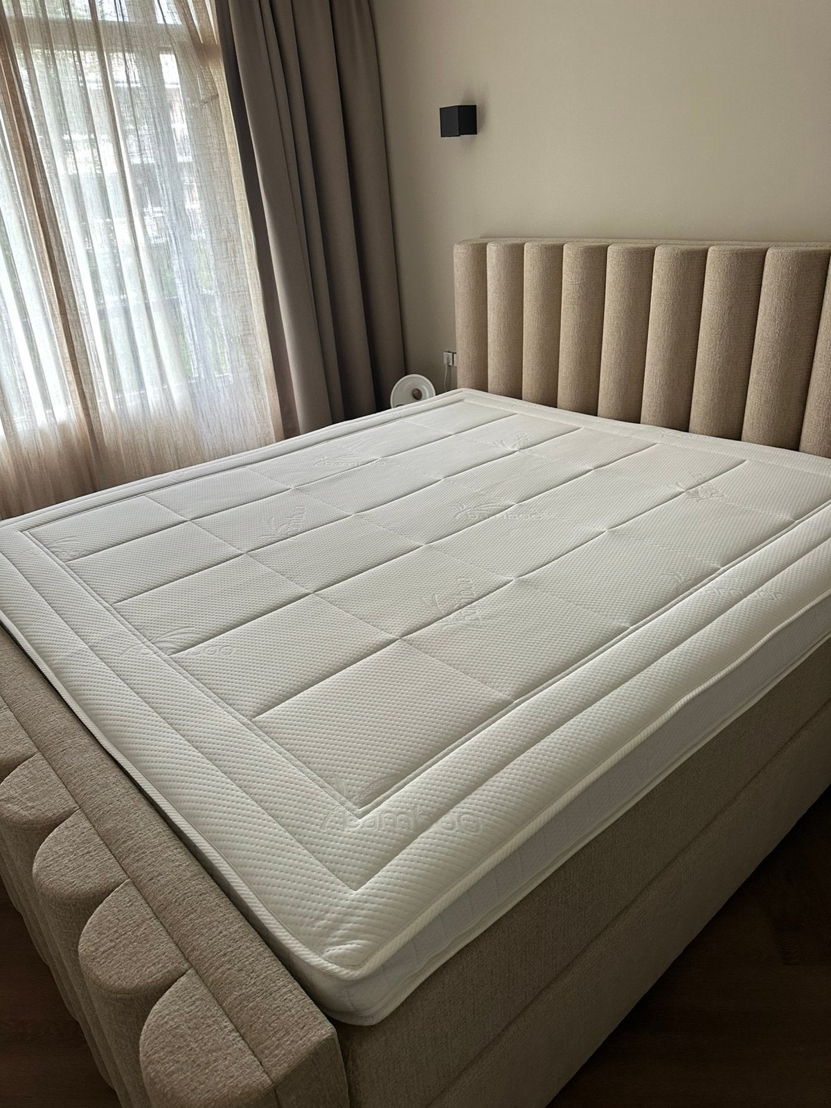 Haco topmatras, Huis en Inrichting, Ophalen, Zo goed als nieuw, Tweepersoons, 180 cm