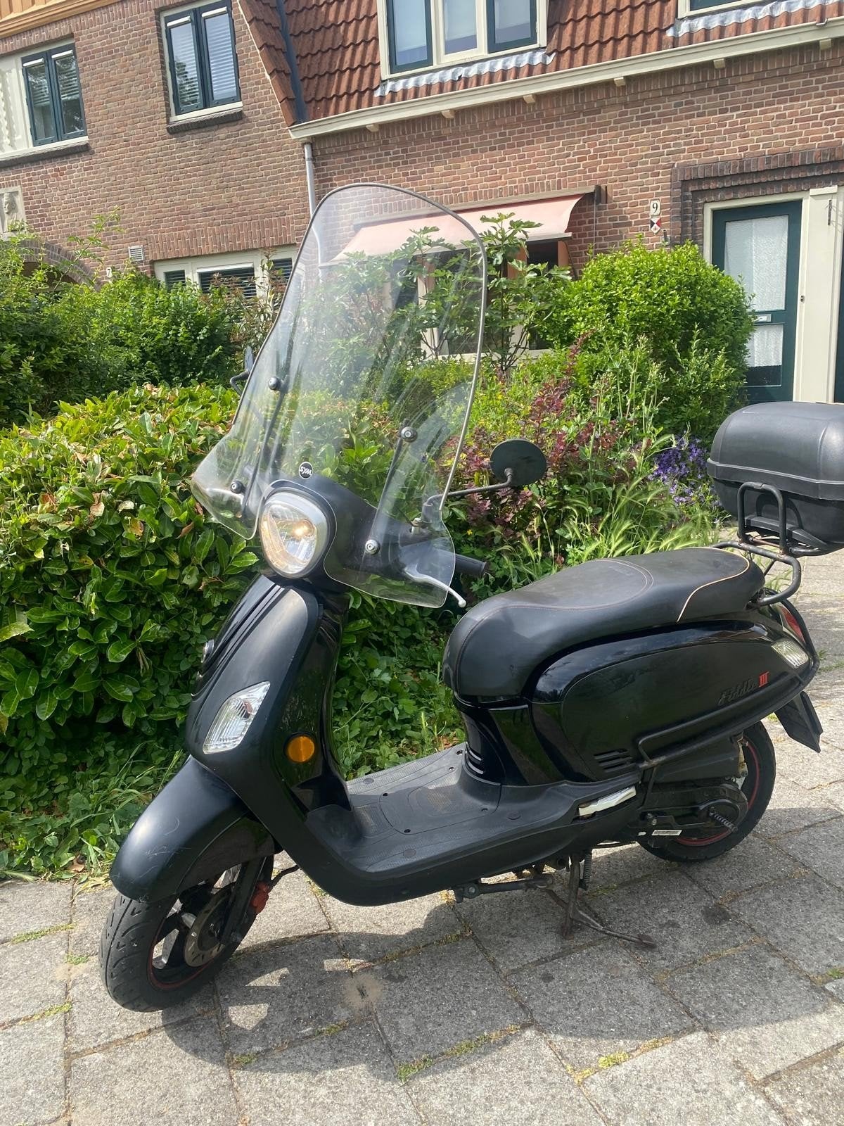 Sym Fiddle 3 uit december 2017, Fietsen en Brommers, Ophalen of Verzenden, Gebruikt, Benzine, Fiddle