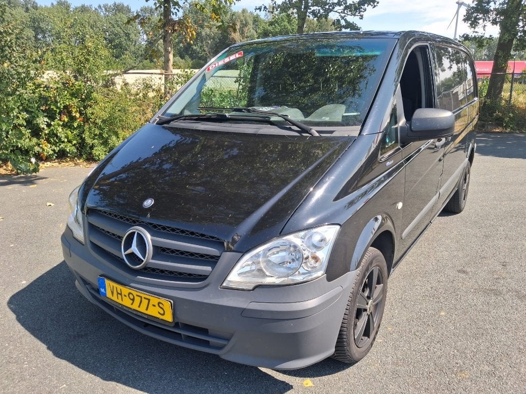 Mercedes-Benz Vito 2.1 CDI 70KW BV 2014 ZO WEG PRIJSJE !!!!!, Voorwielaandrijving, Euro 5, Stof, Zwart