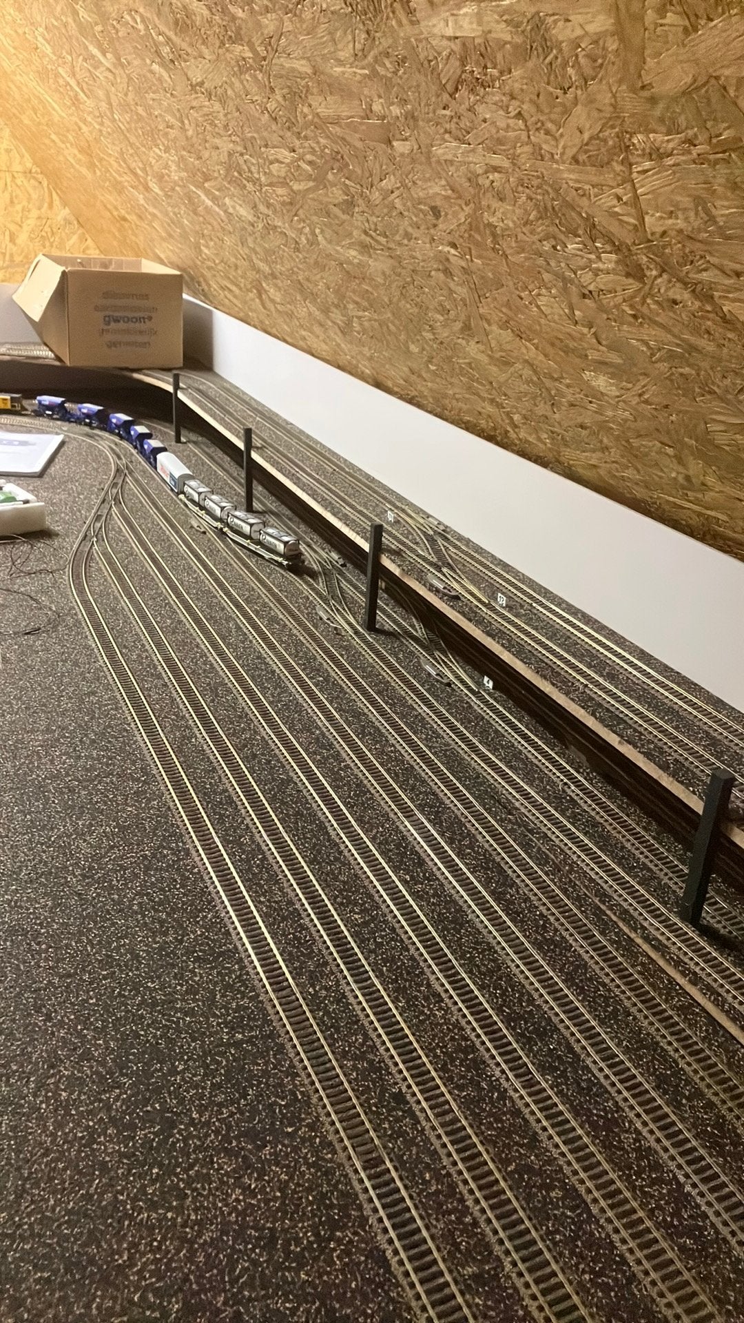 grote partij profi rails ,,460 stuks rails., Hobby en Vrije tijd, Ophalen, Treinset, Gelijkstroom, Fleischmann