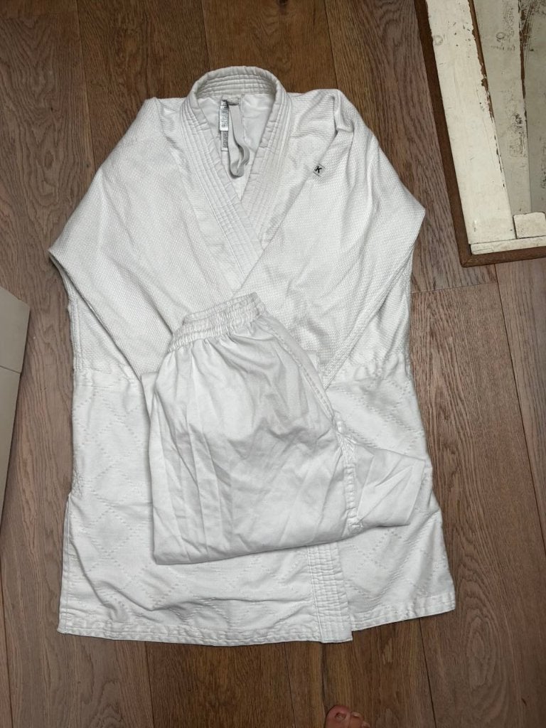 Judopak 170 (jas+broek), Gebruikt, Judo, Vechtsportpak, Maat M