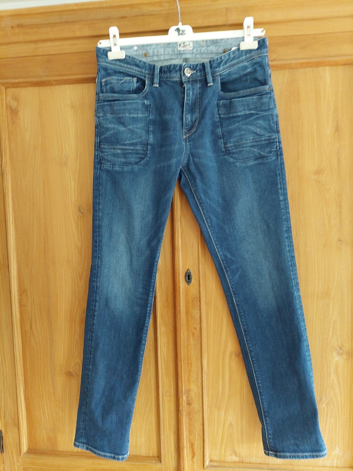 zgan Heren jeans Vanguard W 33 / L 32, Kleding | Heren, Spijkerbroeken en Jeans, Blauw, Ophalen of Verzenden, Zo goed als nieuw