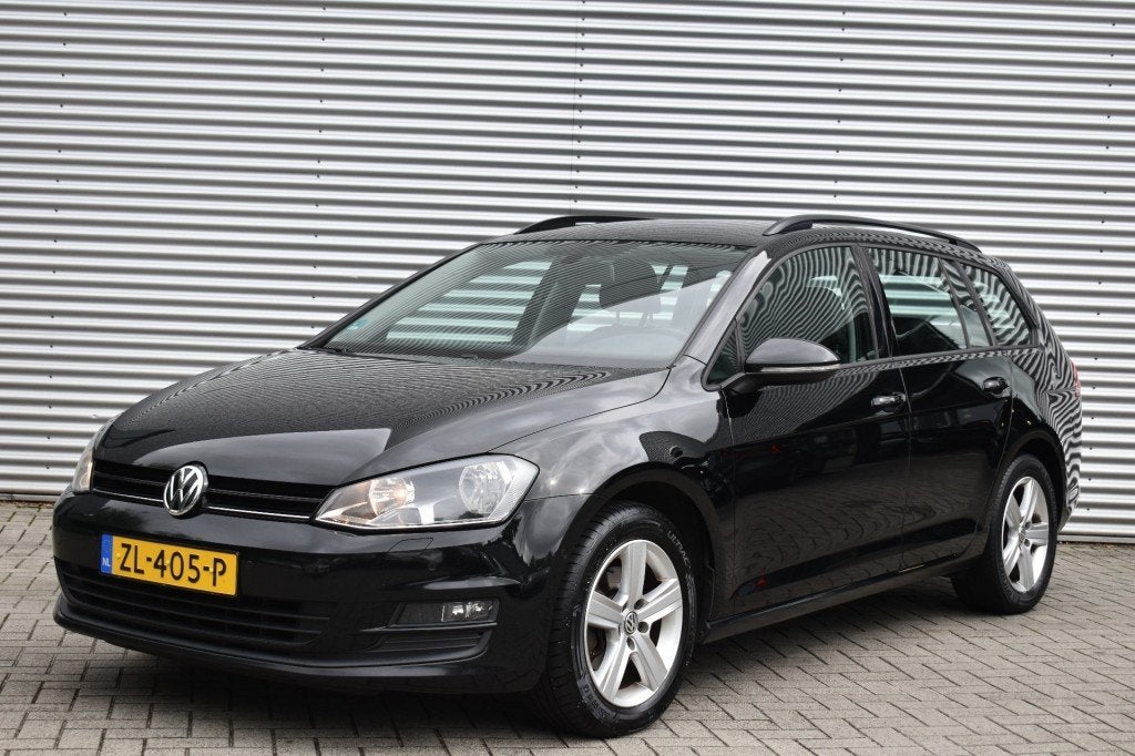 Volkswagen GOLF VARIANT 1.6 TDI DSG7 HIGHLINE / MEENEEM/EXPO, Auto's, 4 cilinders, 700 kg, Zwart, Diesel