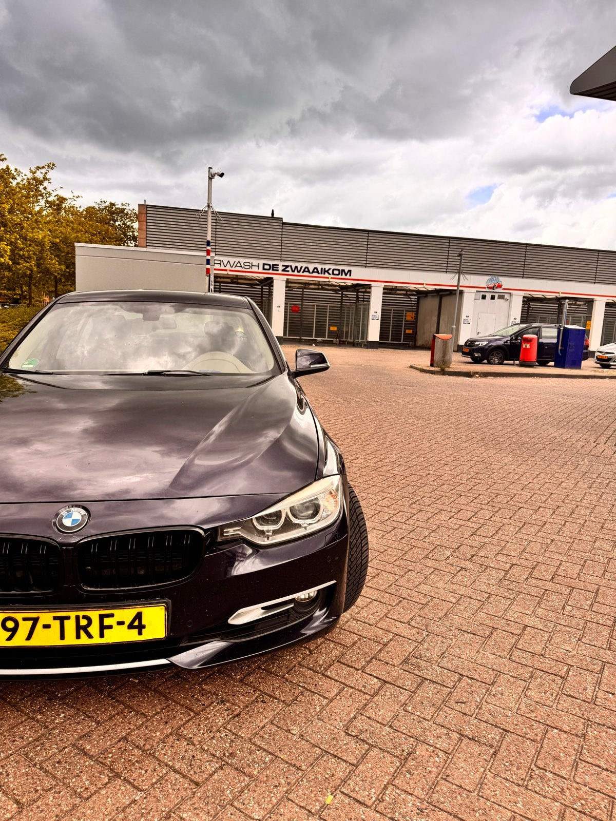 BMW 3-Serie 2.0IX 320 135KW Aut8 (f30) 2012 Blauw, Auto's, Achterwielaandrijving, 4 cilinders, Blauw, Origineel Nederlands