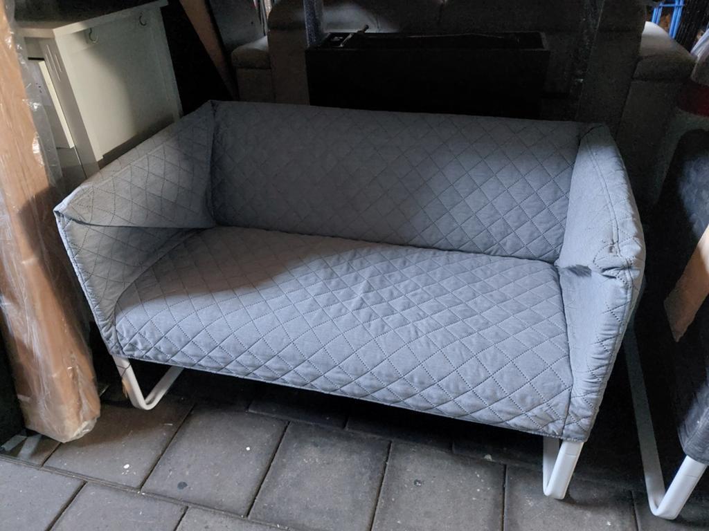 IKEA Knopparp bankje 120x70x70 - Compact en stijlvol, Huis en Inrichting, Banken | Sofa's en Chaises Longues, Ophalen, Modern, Compact