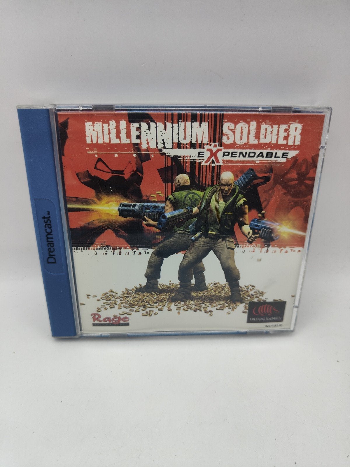 Millennium Soldier Expendable - Sega Dreamcast, Spelcomputers en Games, Games | Sega, Gebruikt, Shooter, 1 speler, Onbekend