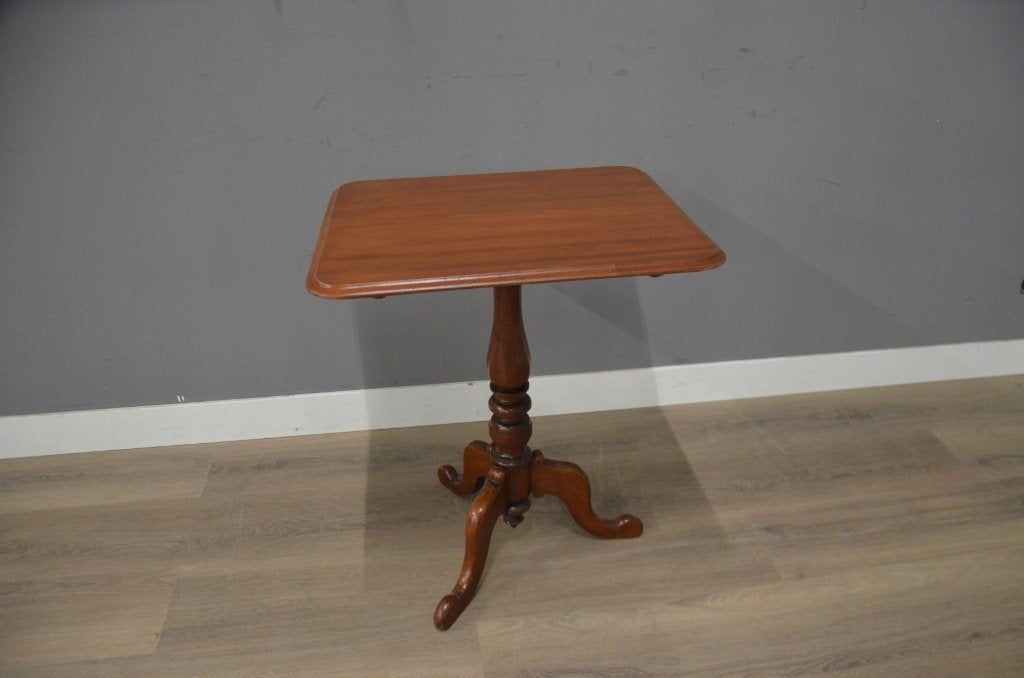 Antieke Mahoniehouten Tillt top table, Ophalen of Verzenden
