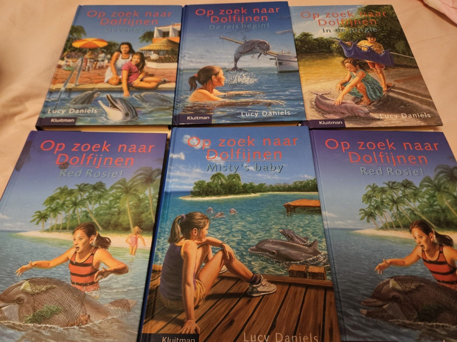 6 boeken over dolfijnen, Boeken, Ophalen of Verzenden