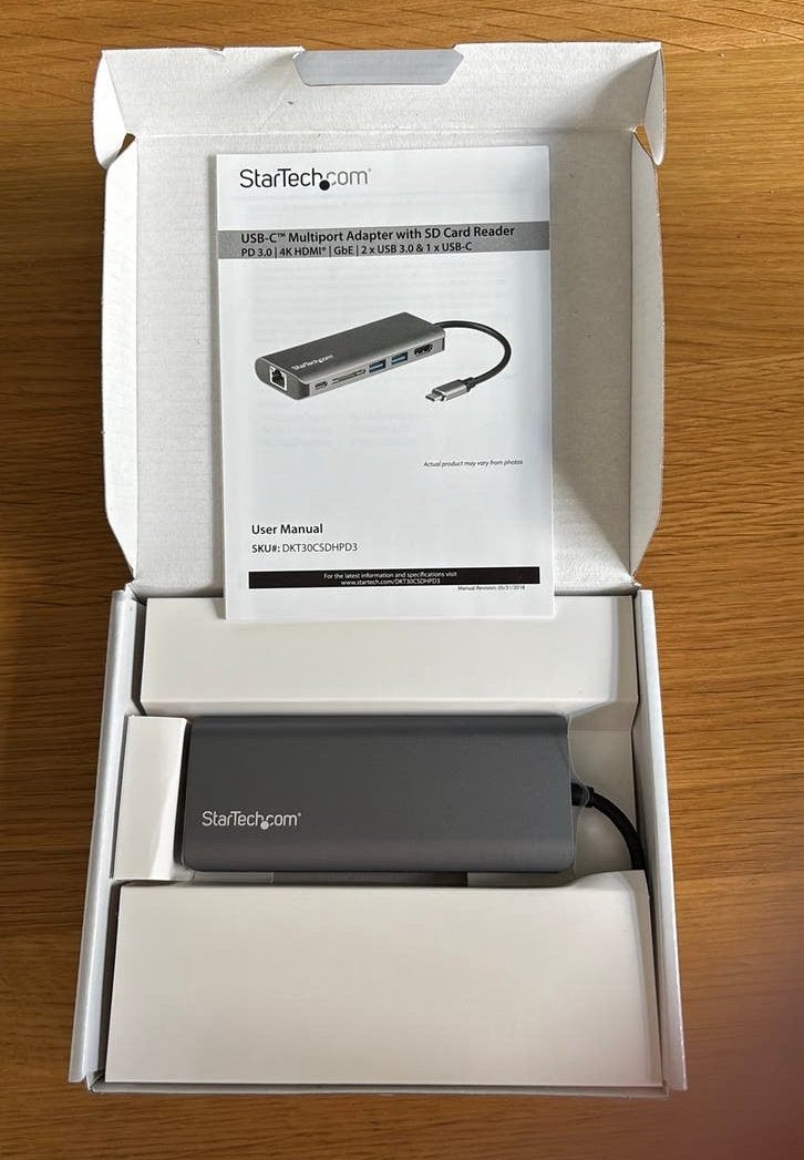 Nieuw: Startech multiport adapter (nooit gebruikt), Ophalen of Verzenden, Nieuw