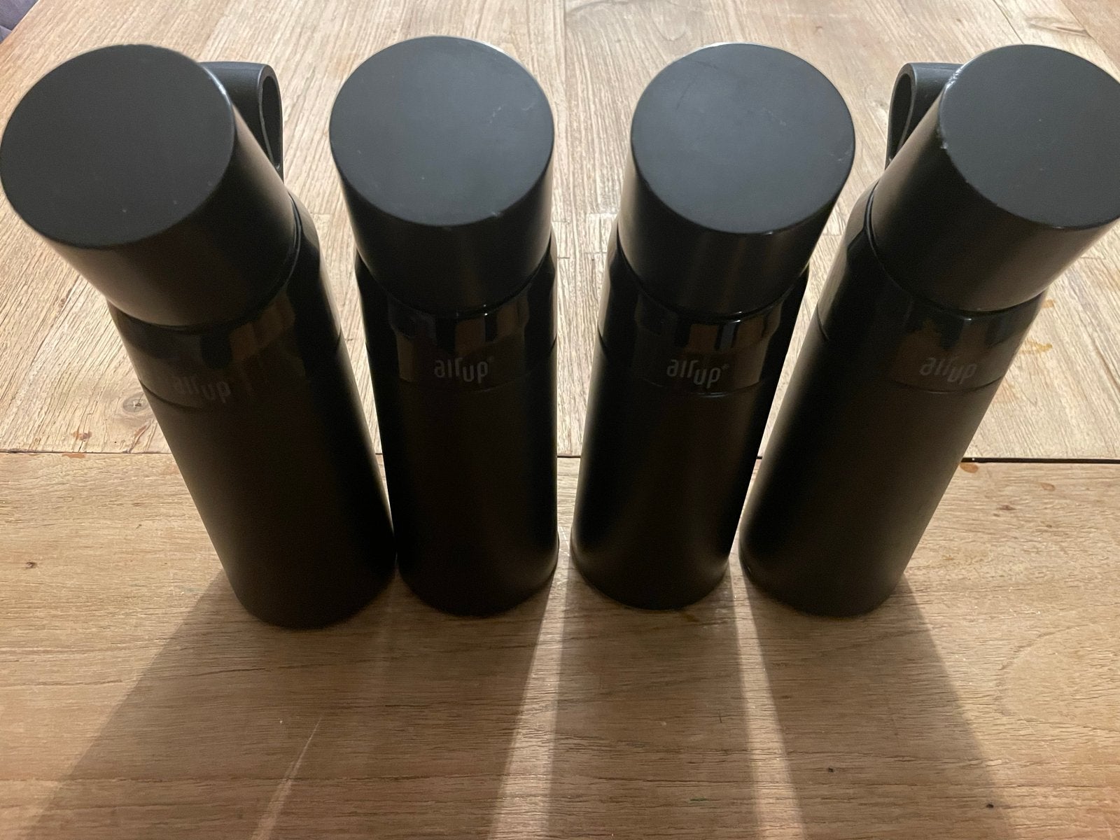 4x air up stalen drinkflessen - 480 ml, Ophalen of Verzenden, Zwart, Metaal, Overige merken