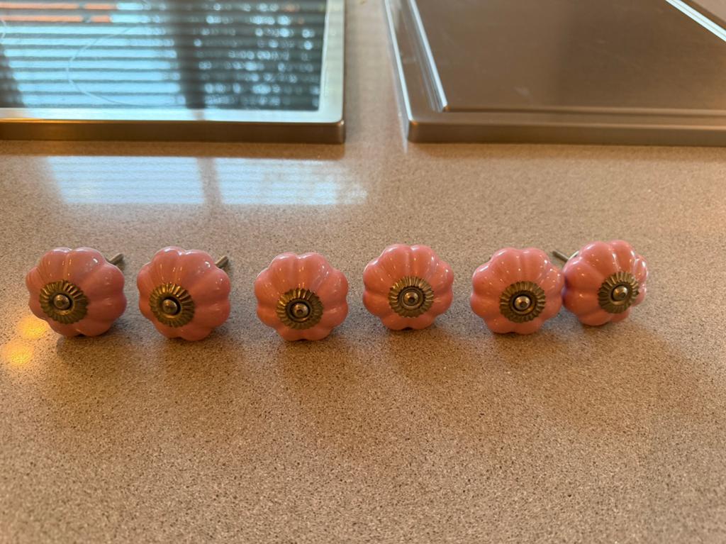 Zara Home Deurknopjes - Roze (6 stuks), Ophalen of Verzenden, Zo goed als nieuw