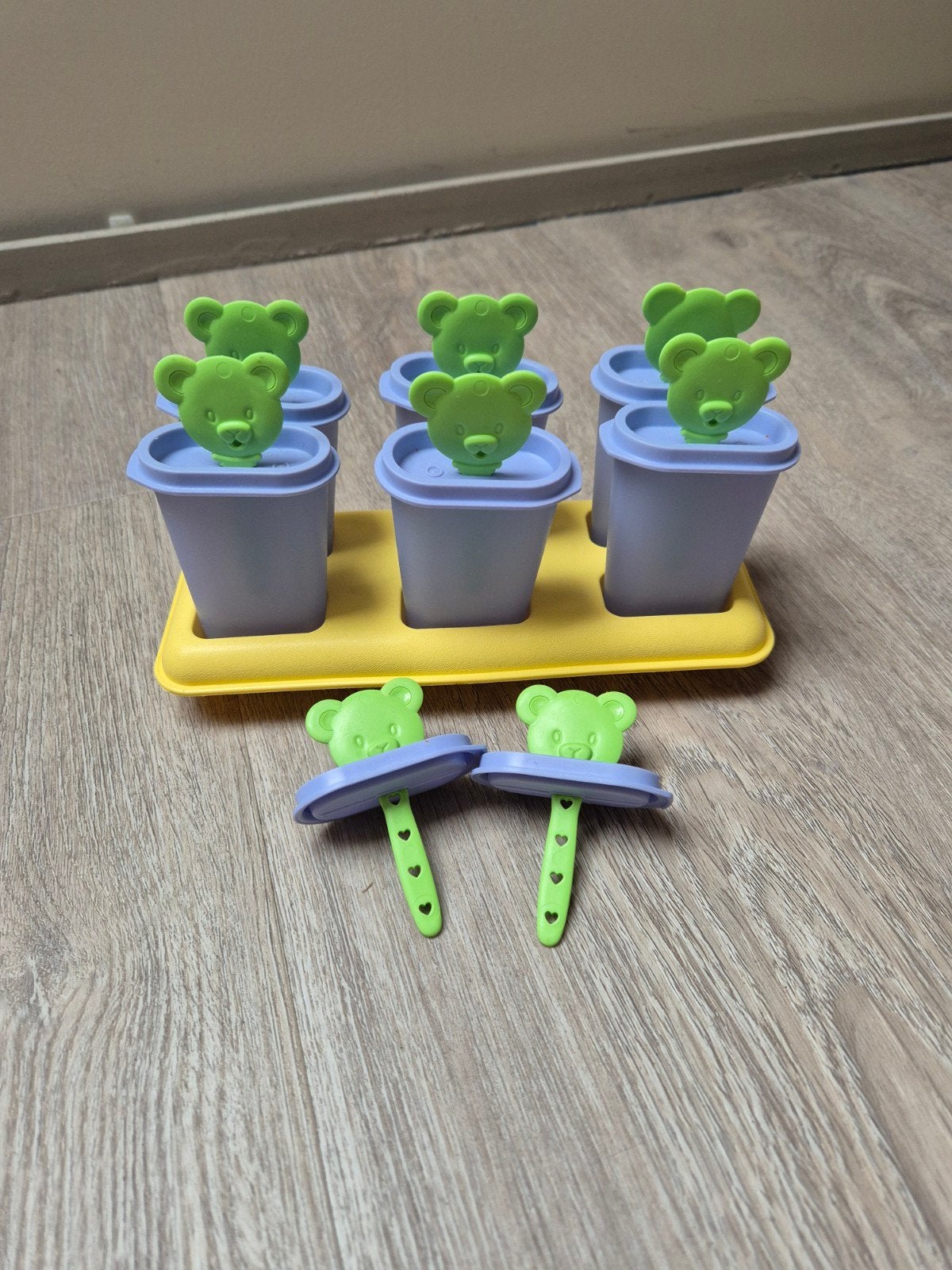 Tupperware ijsvormpjes, Ophalen of Verzenden, Zo goed als nieuw, Blauw