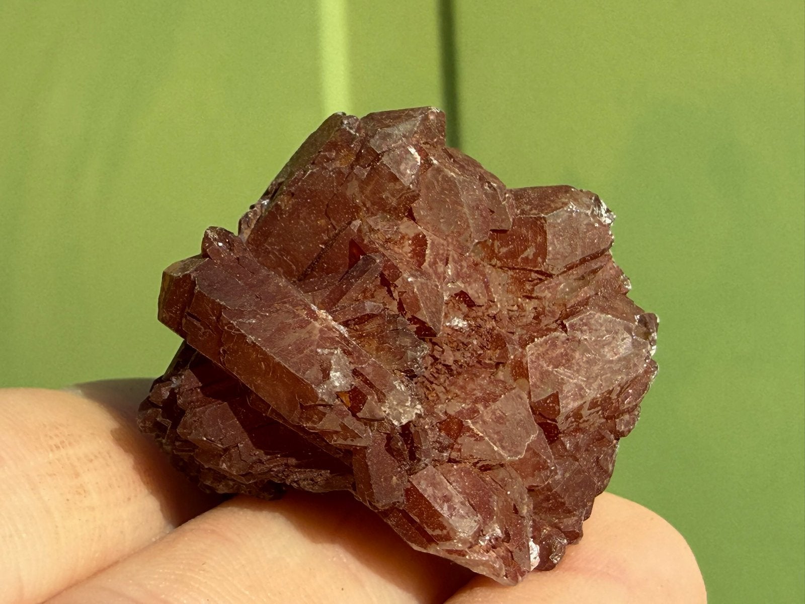 Tangerine kwarts mineralen, Ophalen of Verzenden, Mineraal