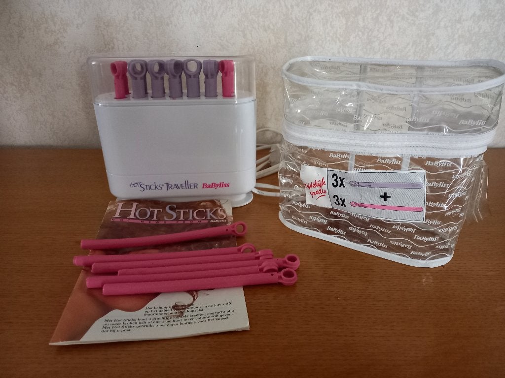 Babyliss Traveller  hotsticks, Sieraden, Tassen en Uiterlijk, Uiterlijk | Haarverzorging, Zo goed als nieuw, Overige typen, Ophalen of Verzenden