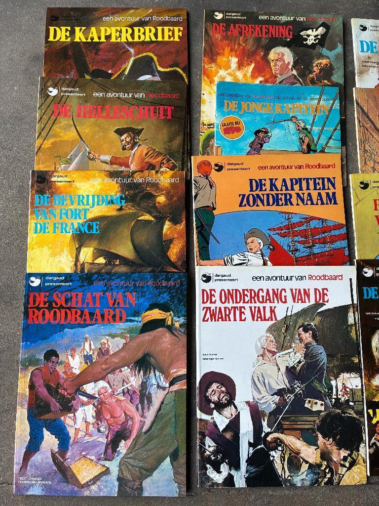 LOSSE VERKOOP ; Roodbaard , vele delen , zie foto's, Boeken, Stripboeken, Meerdere stripboeken, Ophalen of Verzenden, Zo goed als nieuw