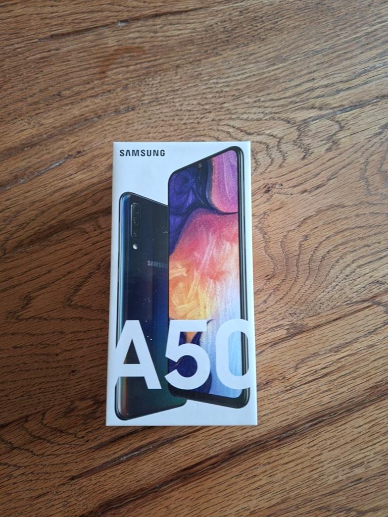 Smartphone Samsung A50, zwart, Zwart, Ophalen of Verzenden, Zo goed als nieuw, 128 GB