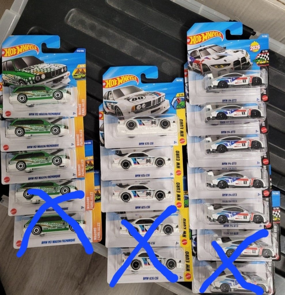 Hotwheels bmw modellen nieuw, Hobby en Vrije tijd, Ophalen of Verzenden, Nieuw, Auto