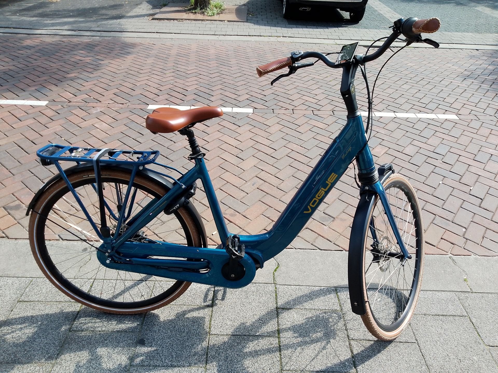 Vogue Mestengo d51 elektrische fiets zgan mid.motor+intube, Overige merken, -, -, Zo goed als nieuw