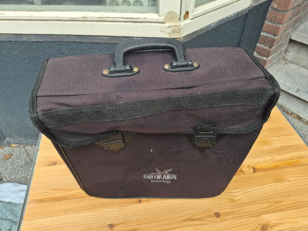 Fiets tas, enkel, Greenlands Touring, heel eenvoudig op, Ophalen, Gebruikt, Greenlands Touring