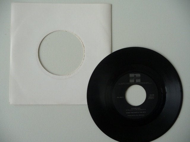 single HANK THE KNIFE & THE JETS - GUITAR KING - Negram Rec., Gebruikt, 7 inch, Ophalen of Verzenden, Pop