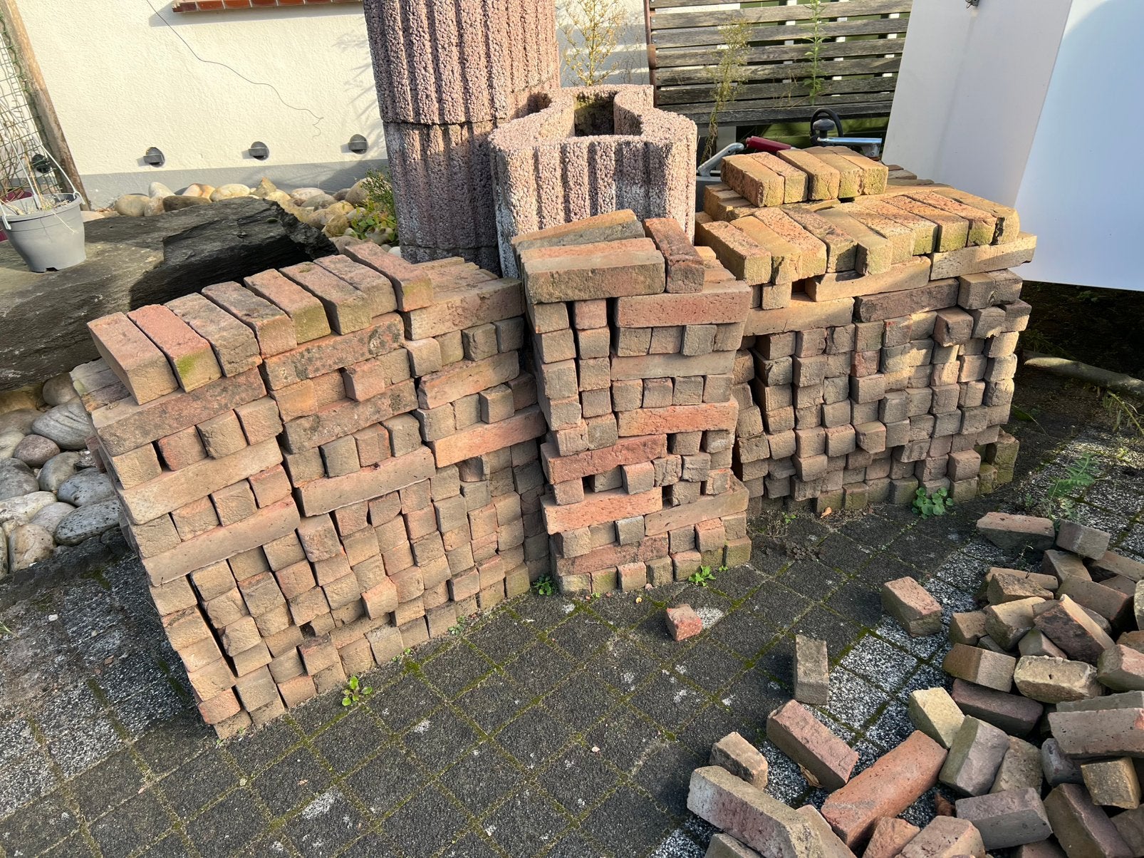 Waaltjes, Tuin en Terras, Ophalen, Overige materialen, Gebruikt, Klinkers