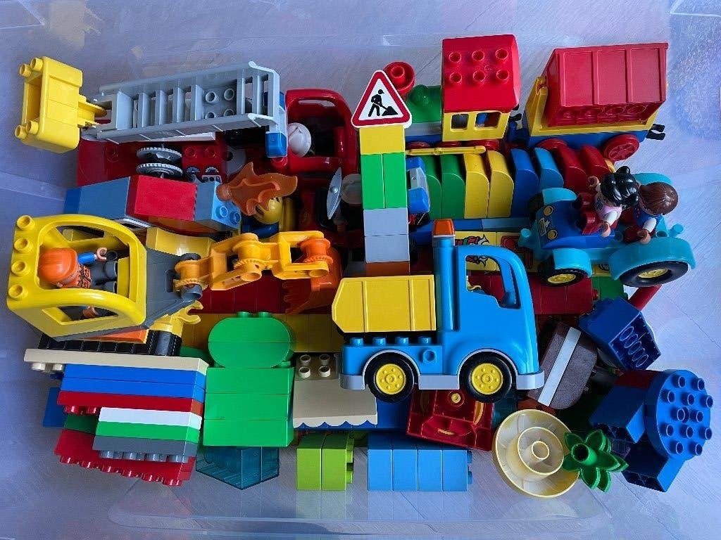 Veel duplo inclusief sets, Kinderen en Baby's, Speelgoed | Duplo en Lego, Ophalen, Gebruikt, Duplo