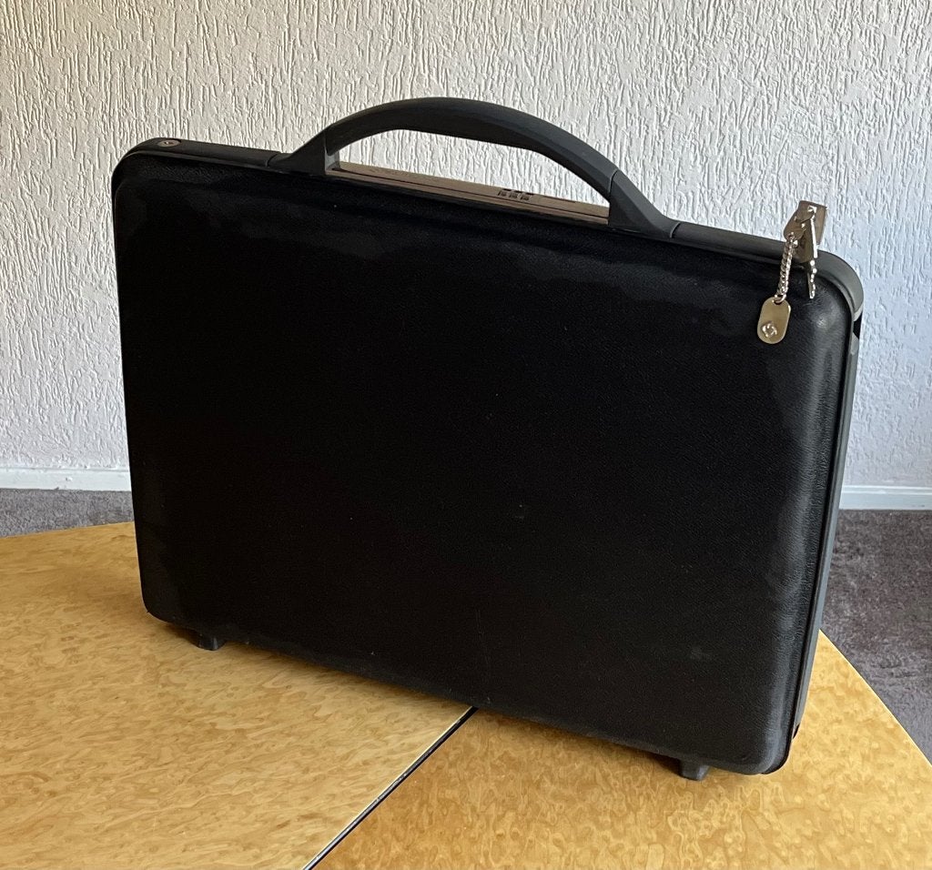 Samsonite aktekoffer vintage, Ophalen, Gebruikt, Hard kunststof, Slot