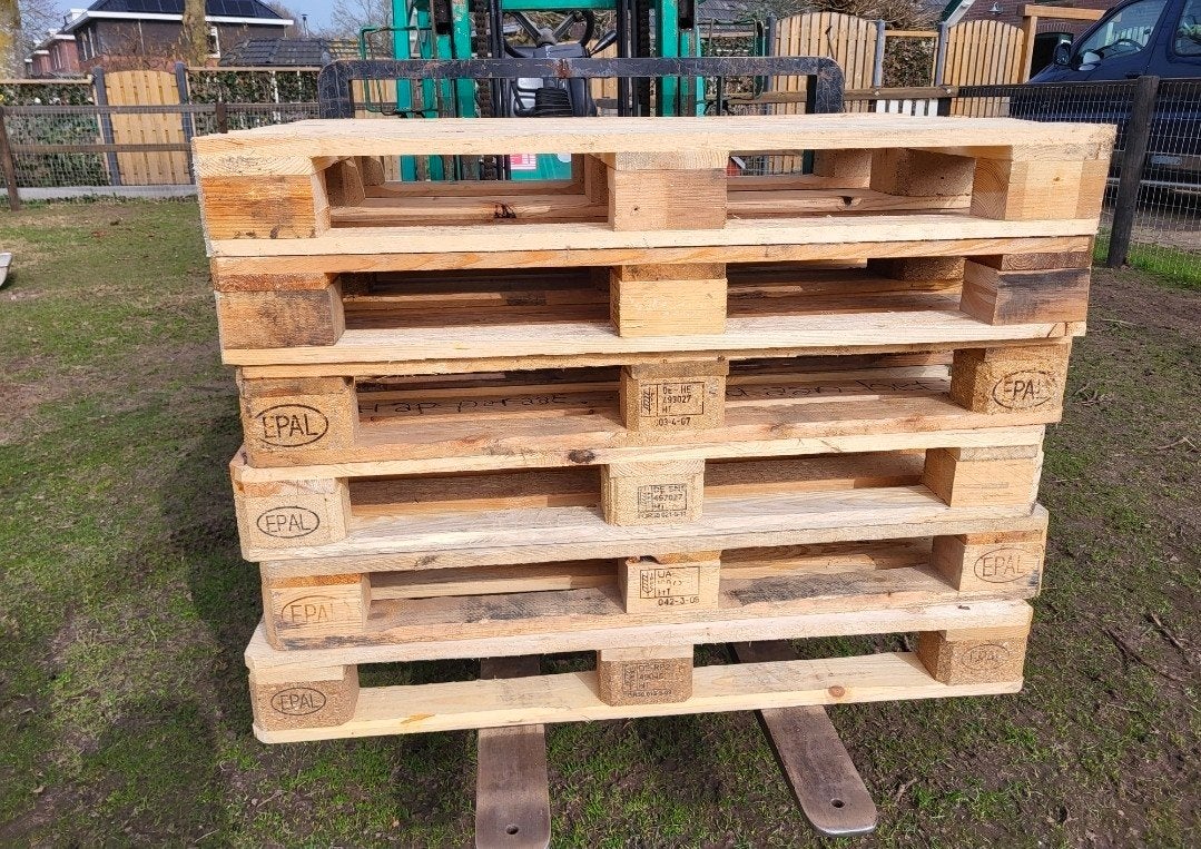 euro pallets (zo goed als nieuw), Doe-het-zelf en Verbouw, Minder dan 25 mm, Ophalen of Verzenden, Zo goed als nieuw, Minder dan 200 cm