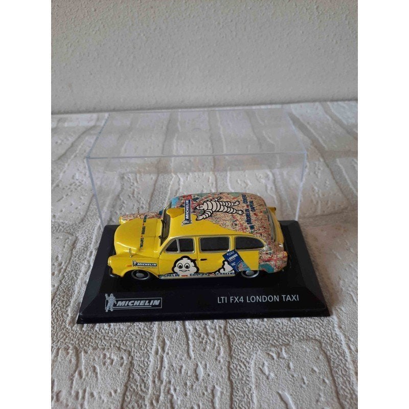 Austin LTI FX4 Engelse Taxi uit Londen 1:43 Michelin, Ophalen of Verzenden, Nieuw, Auto's