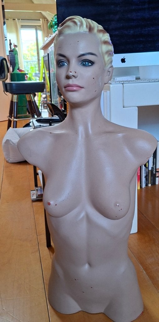 Vintage design display doll / paspop - van Aad Verboom, Ophalen