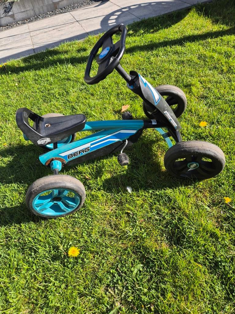 Berg skelter blauw - Go-kart, Ophalen, Gebruikt, Berg
