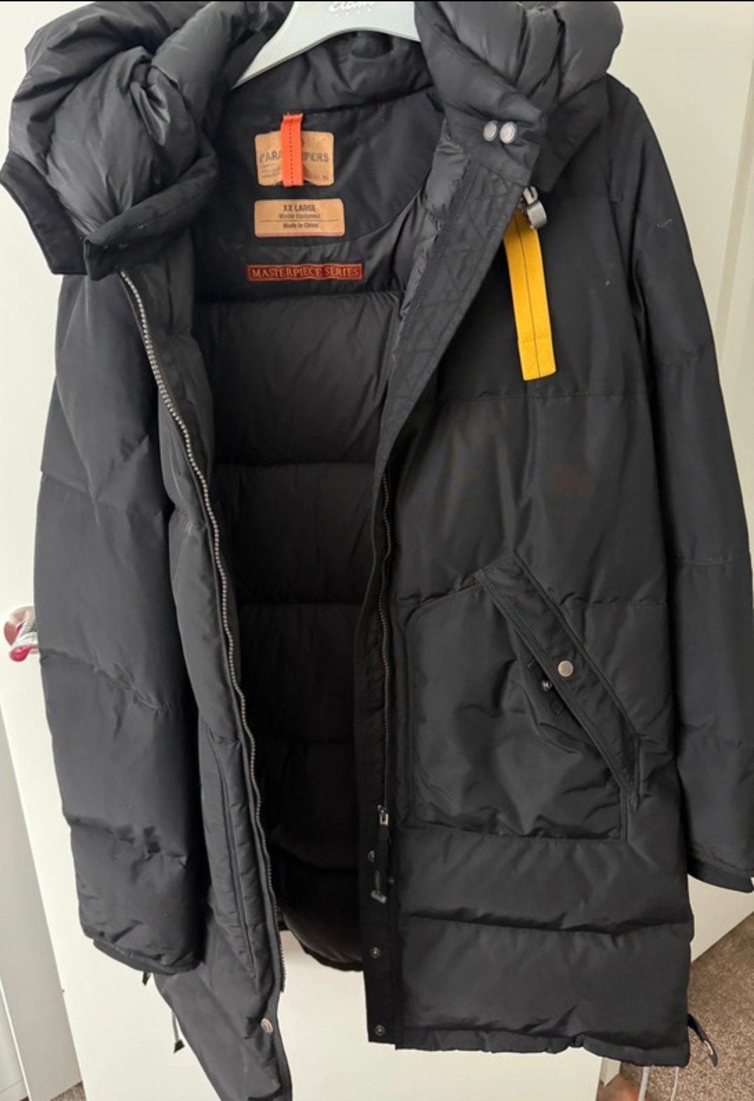 Parajumpers Masterpiece Series donsjas - Zwart - XXL, Kleding | Dames, Jassen | Winter, Ophalen of Verzenden, Zo goed als nieuw