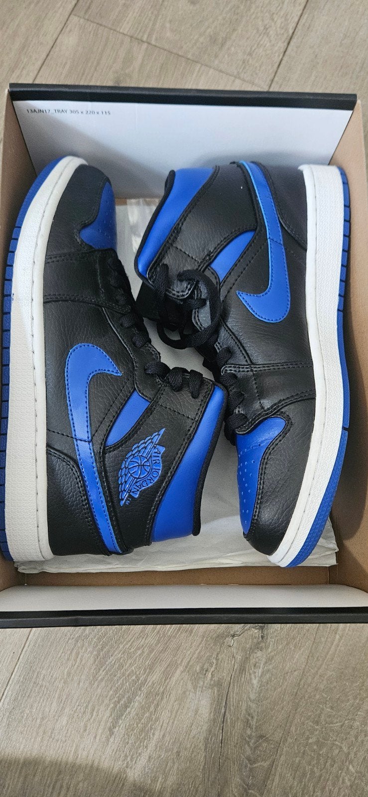 Nike Air Jordan 1 Mid Dark Concord - Maat 41 (2014), Kleding | Heren, Schoenen, Ophalen of Verzenden