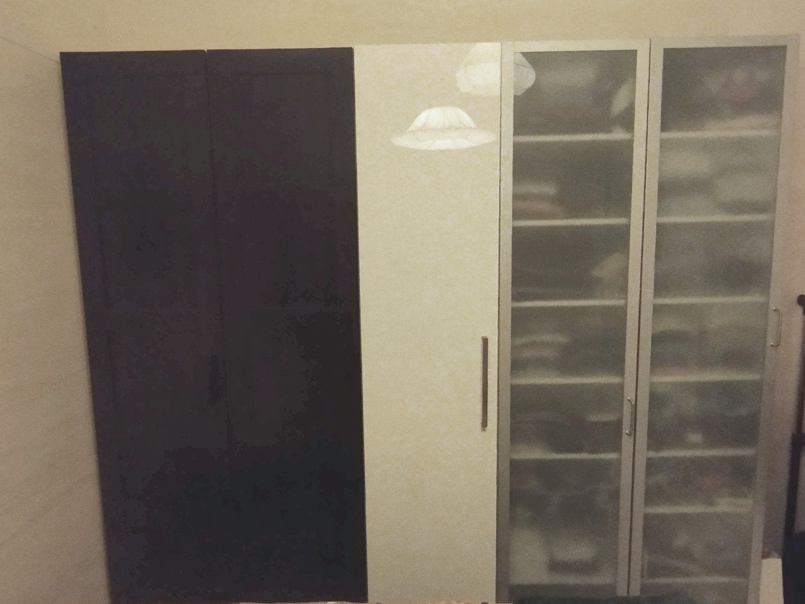 Ikea Pax kastdeuren 5x, Ophalen, 200 cm of meer, 50 tot 100 cm, Zo goed als nieuw
