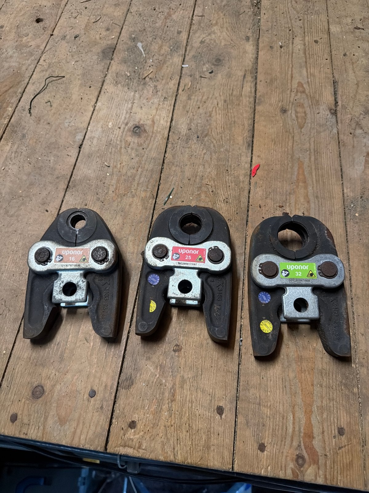 Uponor persbekken set 16-25-32, Ophalen, Gebruikt, Overige typen, Overige merken