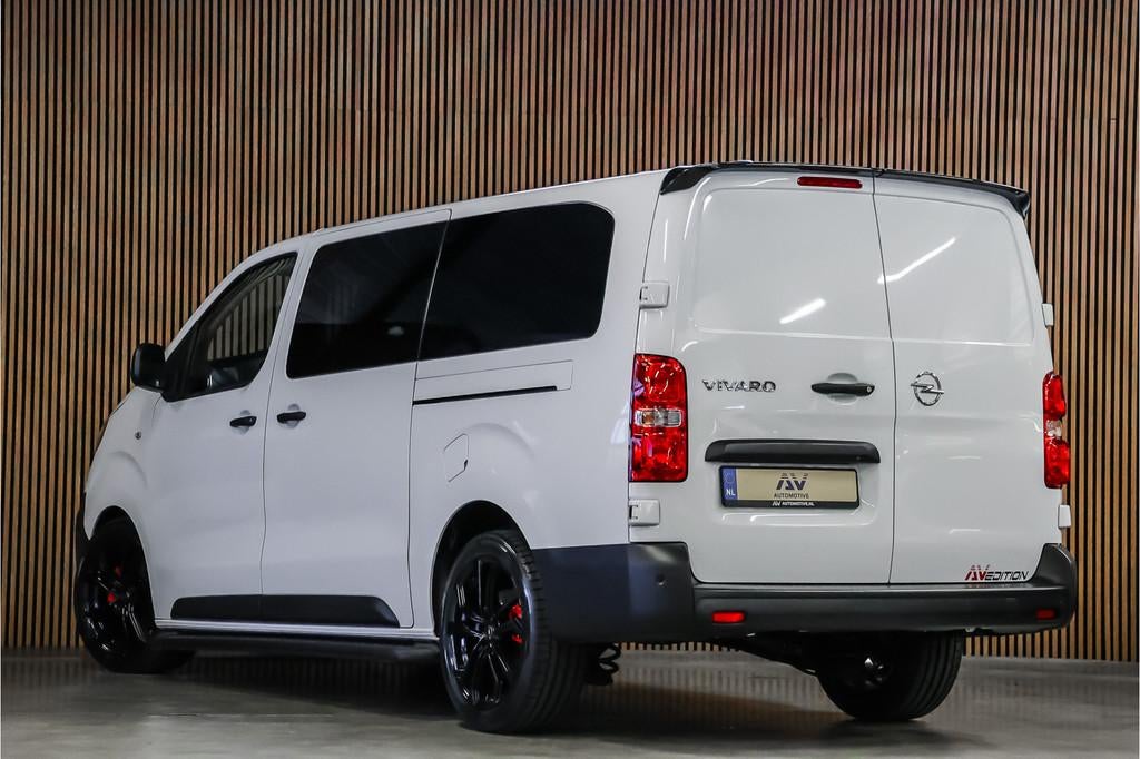 Opel Vivaro 2.0 BlueHDi L3H1 DC AUT | Dubbel cabine | Blind, Auto's, 145 pk, 4 cilinders, 2500 kg, Wit