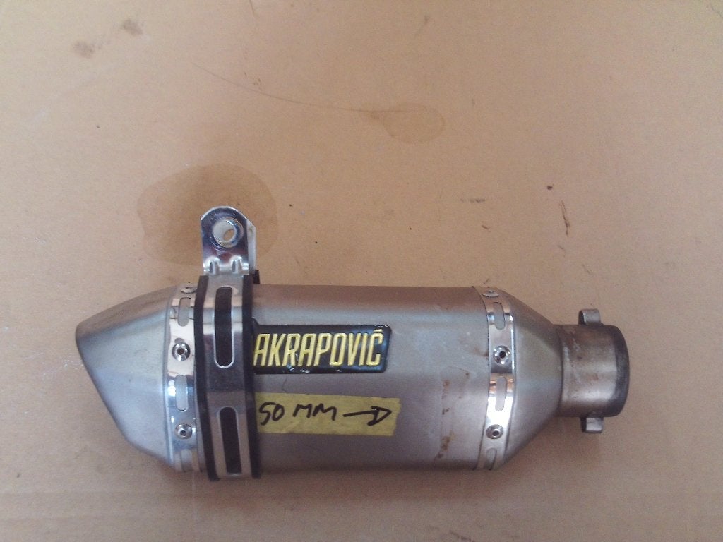 Sportdemper Akrapovic , ingang 50mm incl beugel, Ophalen of Verzenden