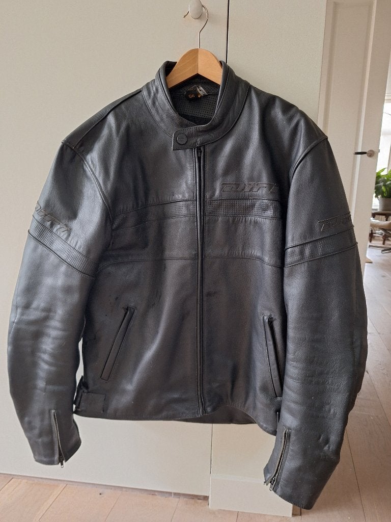 Difi Leren Motorpak Heren Maat 56 - Jas en Broek, Motoren, Kleding | Motorkleding, Ophalen, Difi, Tweedehands, Heren