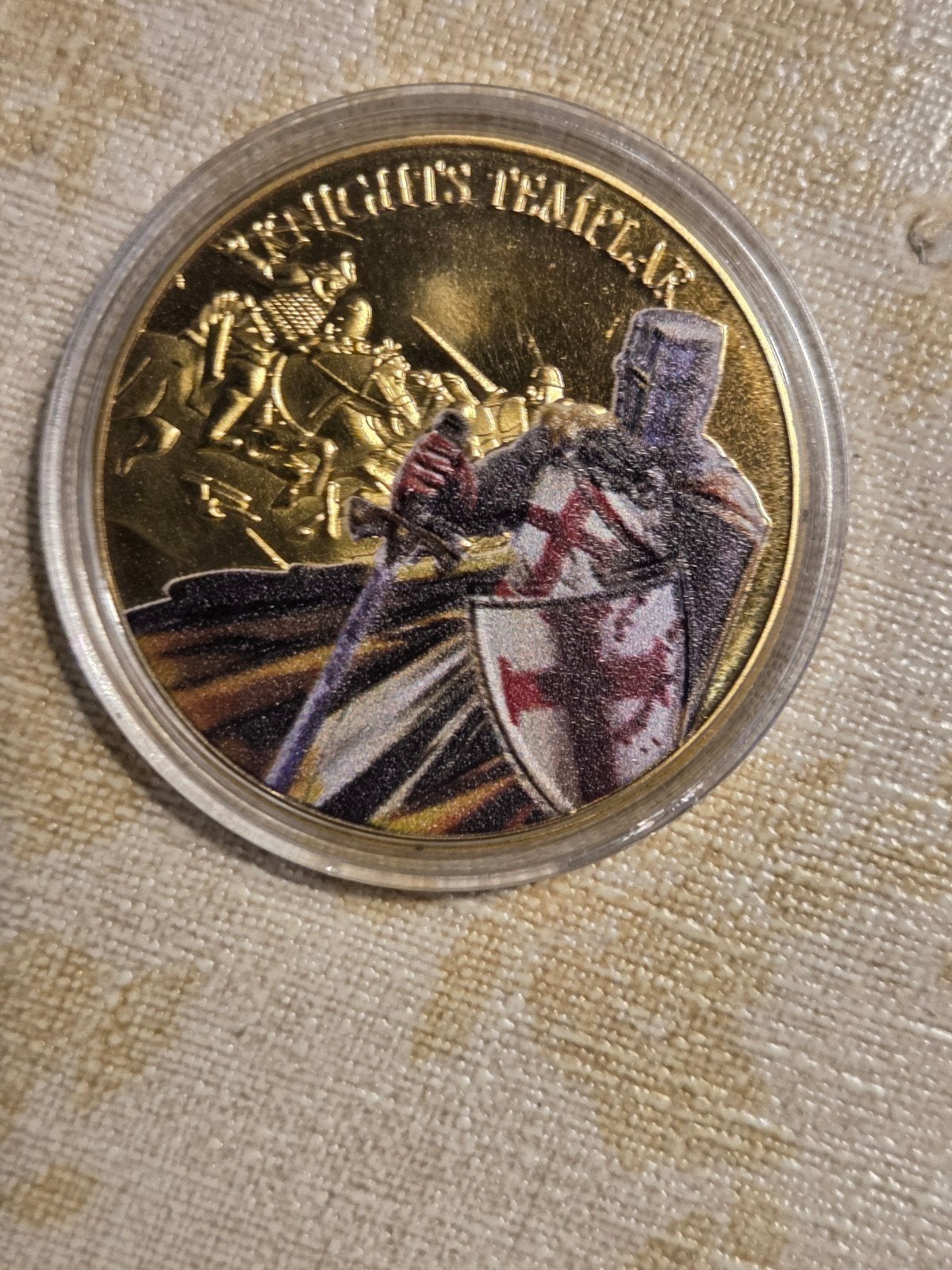 Tempeliers Munt - Knights Templar Collectible, Ophalen of Verzenden