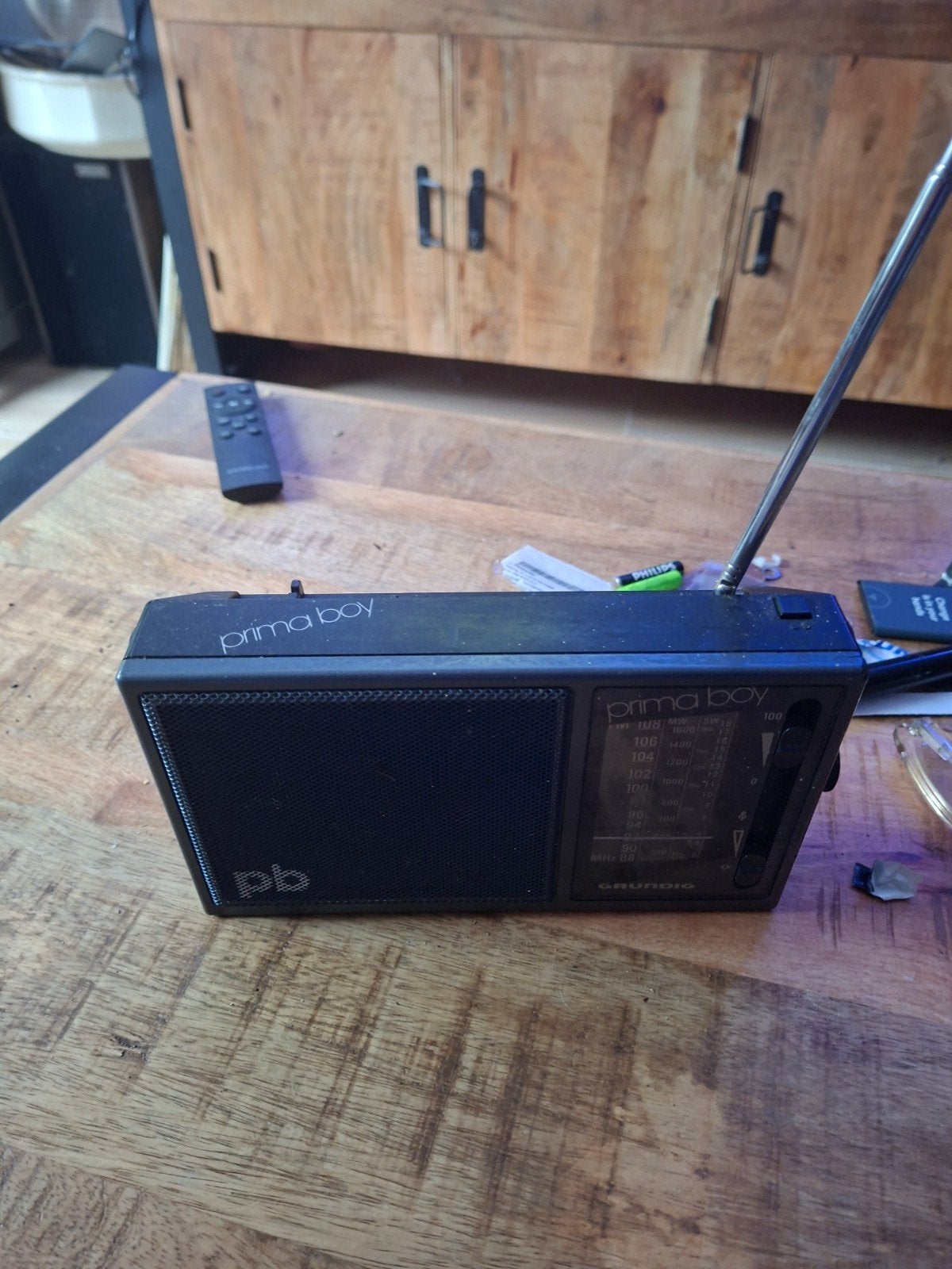 Grundig Prima Boy 65 K Draagbare Radio, Audio, Tv en Foto, Ophalen of Verzenden, Gebruikt, Radio