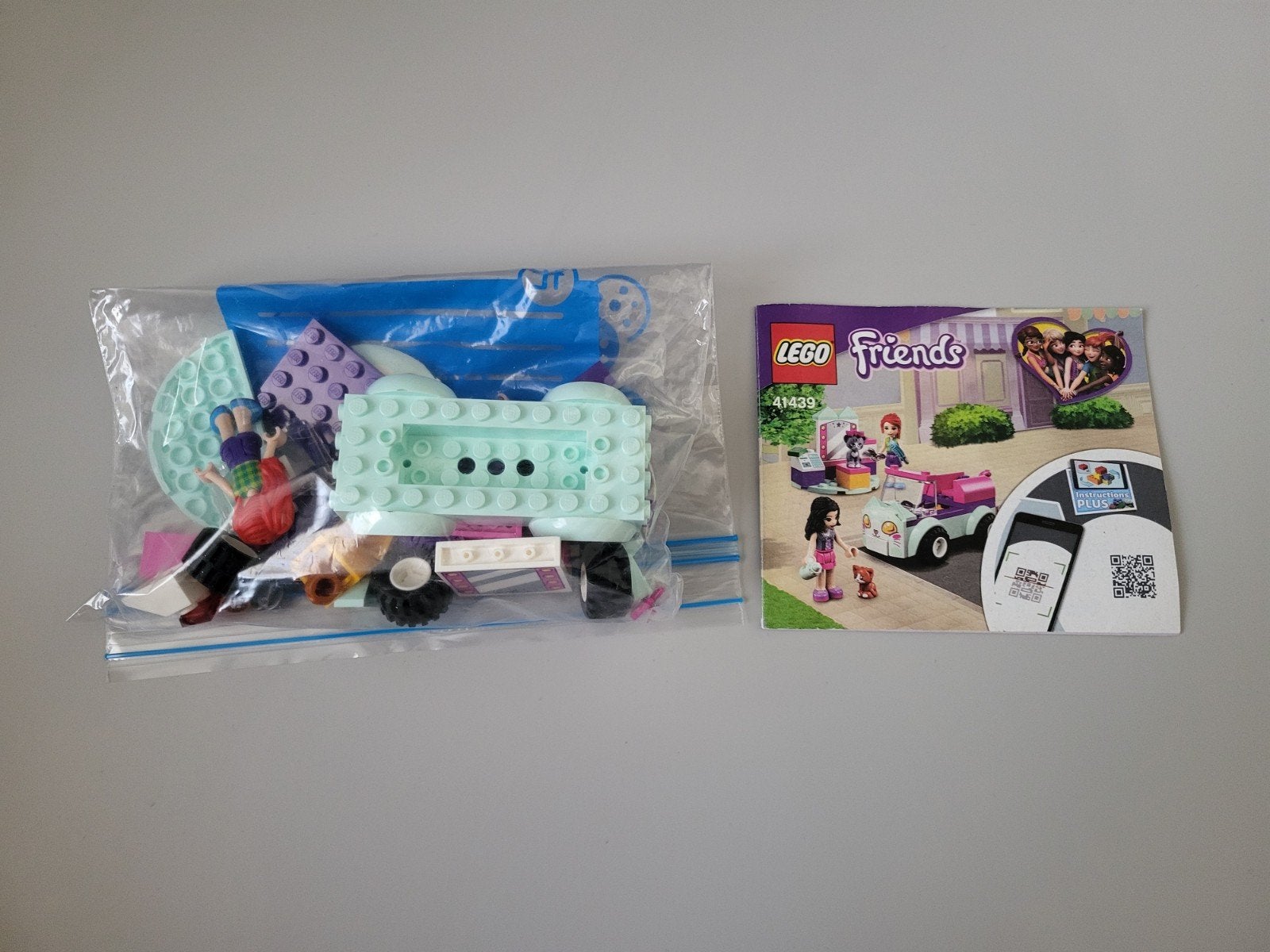 Lego Friends 41439 - Dierenverzorgingswagen, Gebruikt, Lego, Compleet, Friends