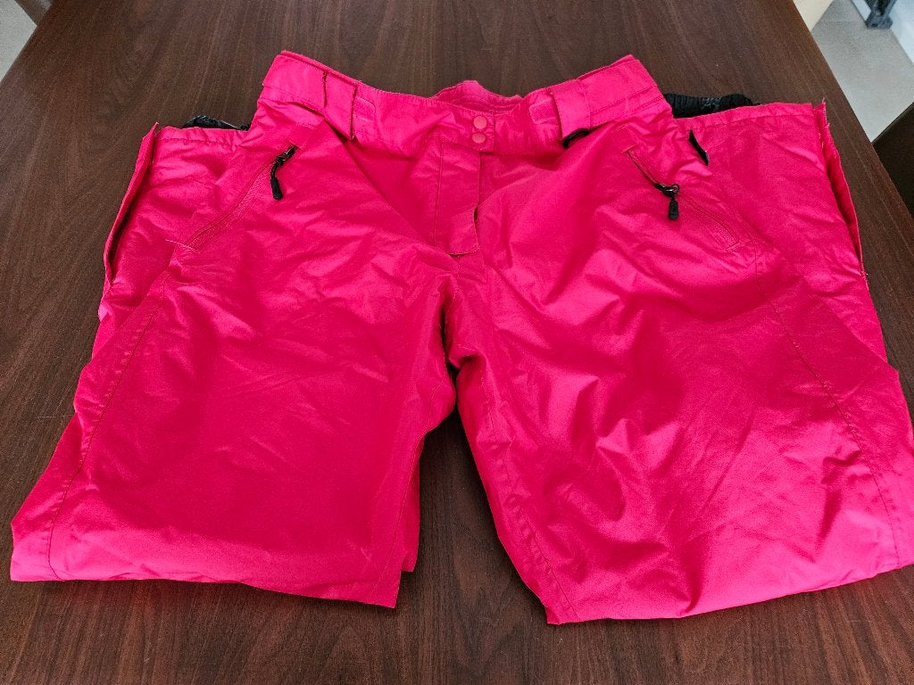 Rode skibroek maat 44, Broek, Maat 42/44 (L), Ophalen of Verzenden, Crivit