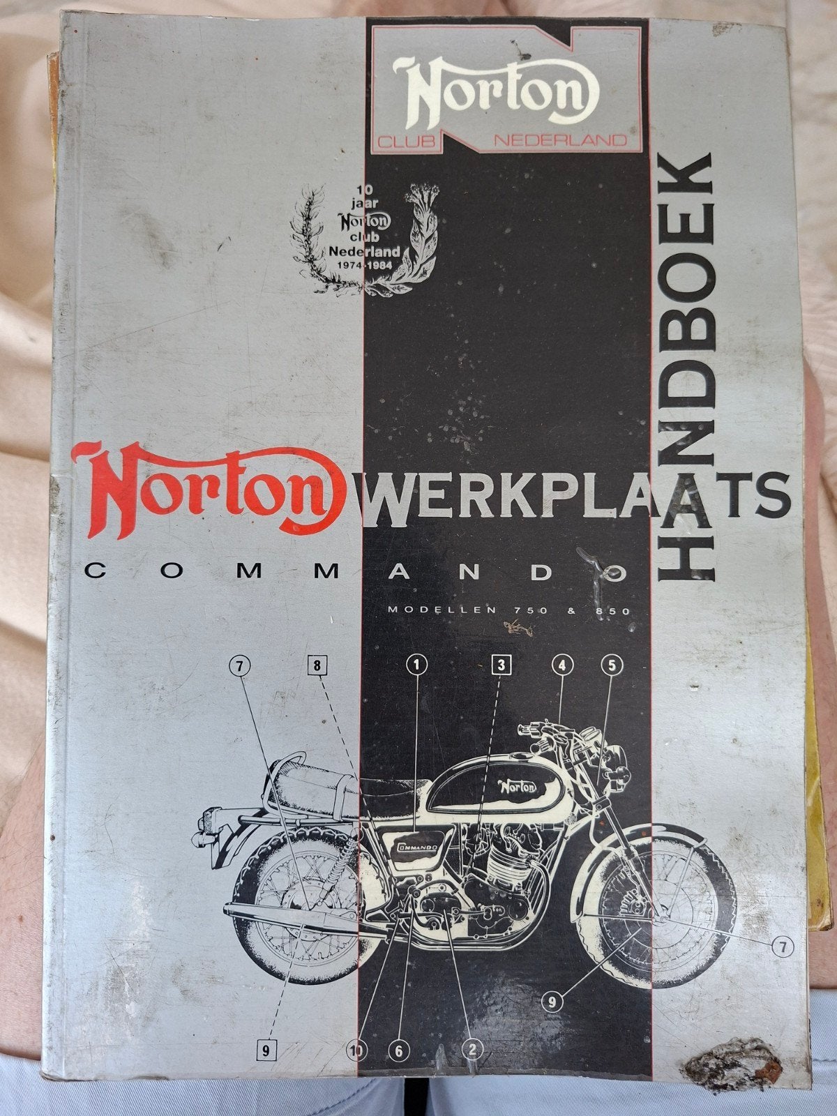 Norton Commando Werkplaatshandboek (1974-1984), Ophalen of Verzenden