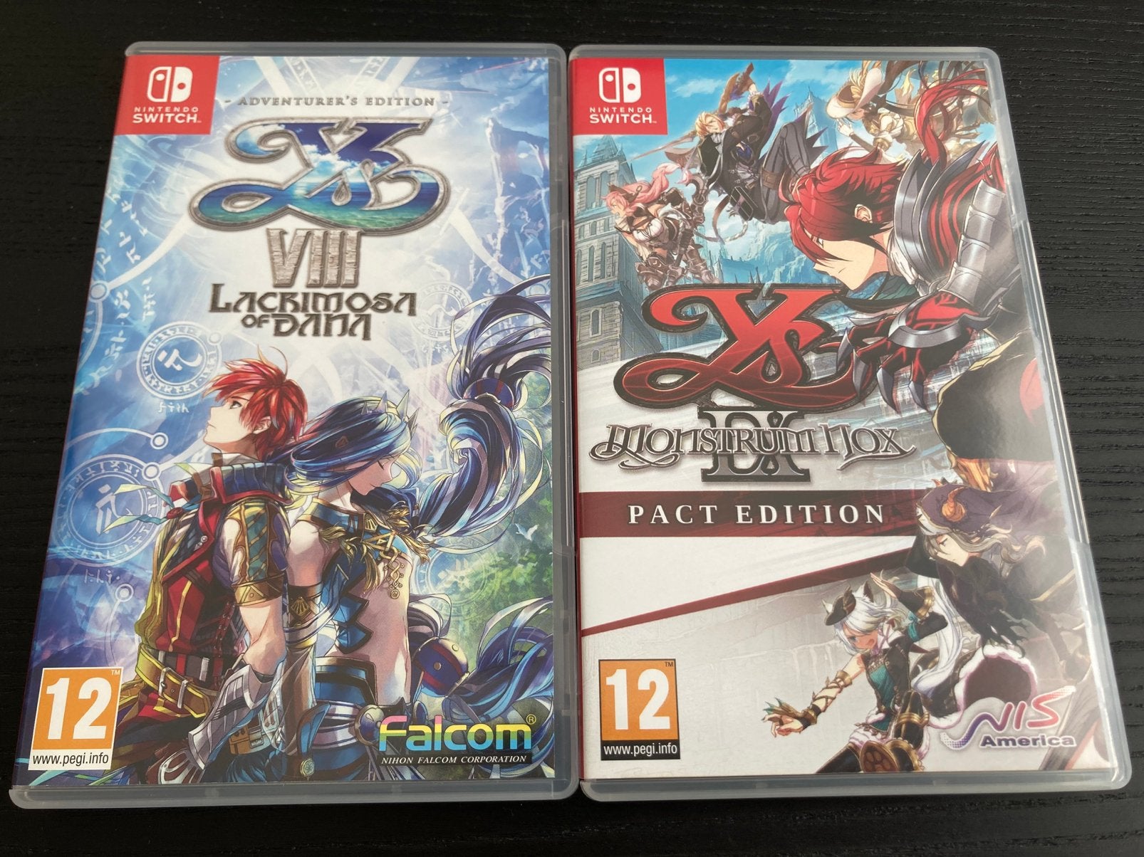 YS VIII Lacrimosa of Dana & IX Monstrum Nox Switch, Spelcomputers en Games, 1 speler, Ophalen of Verzenden, Zo goed als nieuw
