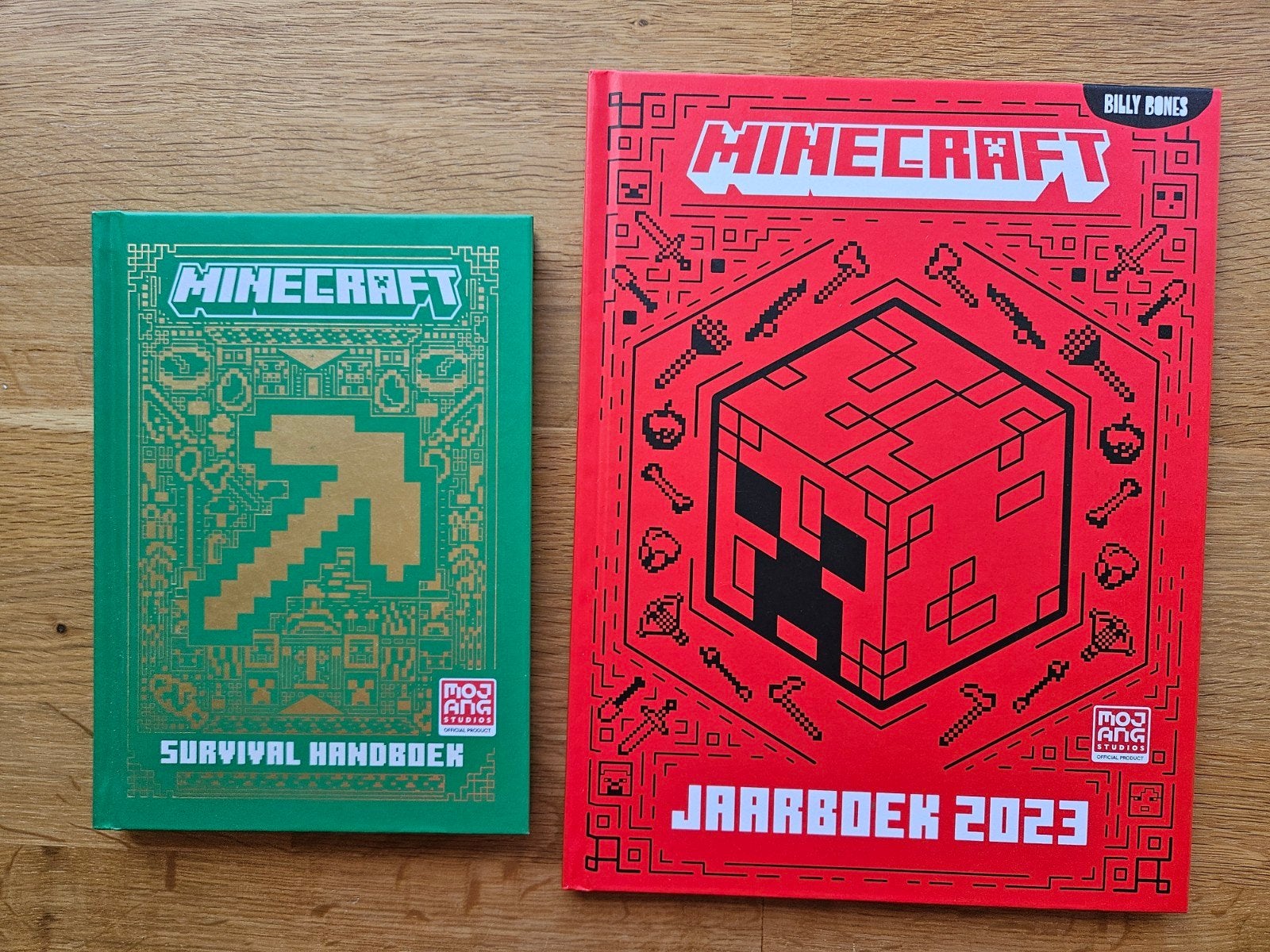Minecraft boeken ZGAN, Ophalen, Zo goed als nieuw, Overige onderwerpen