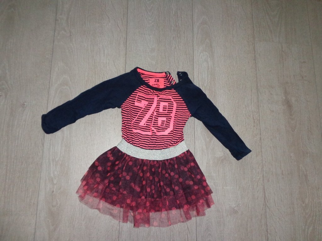 lief jurkje van Z8, maat 62, Kinderen en Baby's, Babykleding | Maat 62, Ophalen of Verzenden, Zo goed als nieuw, Meisje, Jurkje of Rokje
